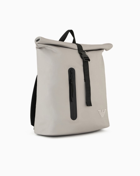 Armani Mochila en nailon reciclado con cincha ASV En oferta