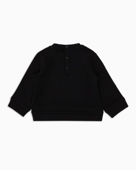 Armani Sudadera de mezcla de modal con logotipo Outlet online
