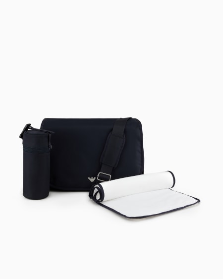 Armani Conjunto de bolso Mummy con placa de águila