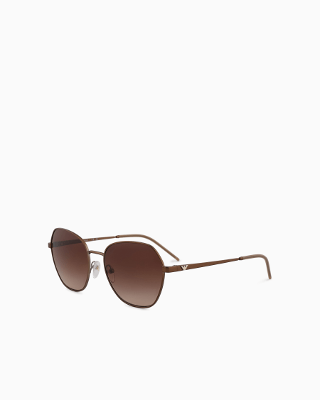 Armani Gafas de sol de forma irregular para mujer Solo hoy