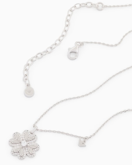 Armani Collar con colgante de plata de ley Envío internacional gratuito