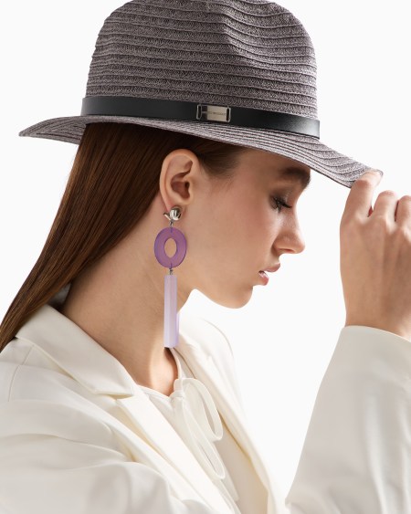 Armani Gorro de cáñamo trenzado con cinta Grandes ahorros