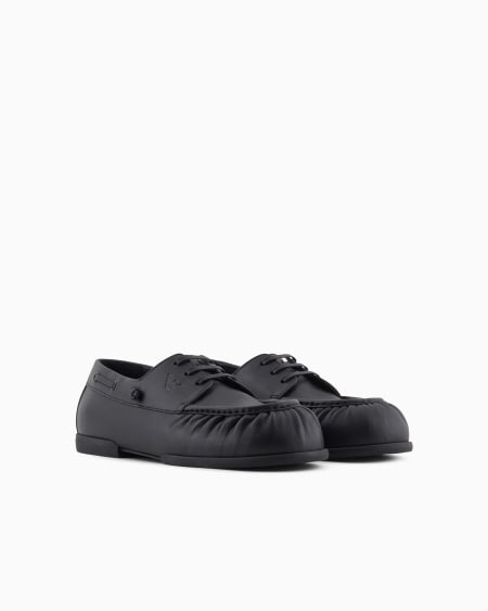 Armani Náuticos de piel lisa Outlet