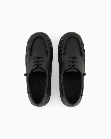 Armani Náuticos de piel lisa Outlet