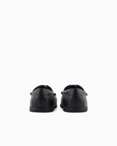 Armani Náuticos de piel lisa Outlet