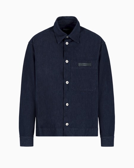 Armani Cazadora de denim Icon