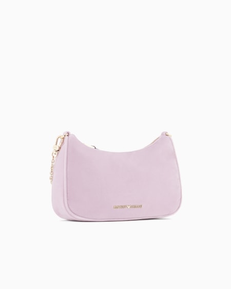 Armani Bolso de hombro baguette de terciopelo Tienda