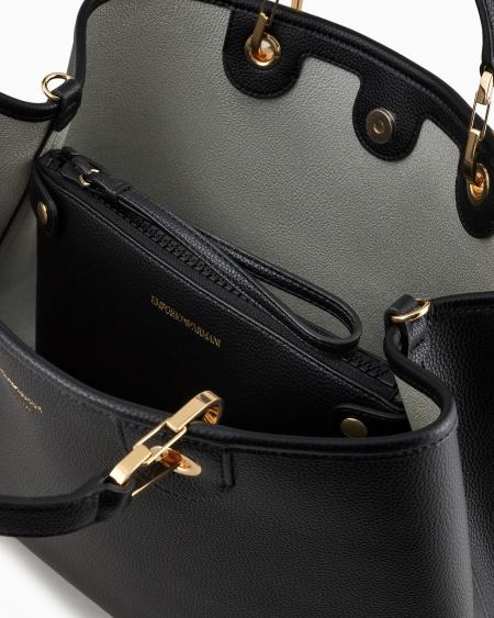 Armani Bolso shopper MyEA mediano con estampado de ciervo Oferta especial