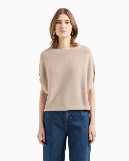 Armani Jersey de punto eslabón sin costuras En oferta