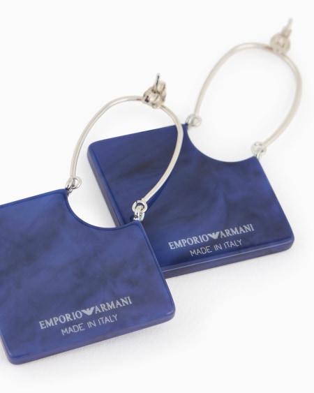 Armani Pendientes colgantes multicolor Descuento