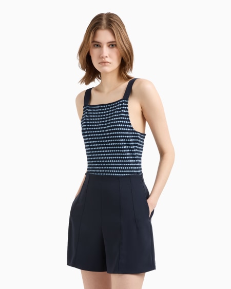 Armani Pantalones cortos en tejido de triacetato Icon Tienda
