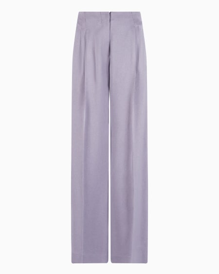 Armani Pantalones con pinzas de sablé Icon