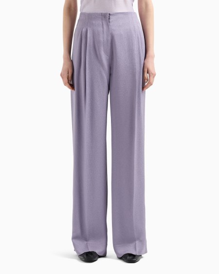 Armani Pantalones con pinzas de sablé Icon Rebajas top