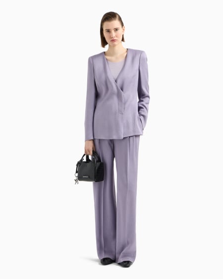 Armani Jersey de punto ligero a rayas Icon Envío gratis