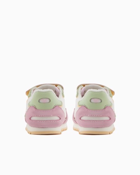 Armani Deportivas de malla con detalles de ante y parche de águila COMPRAR AHORA
