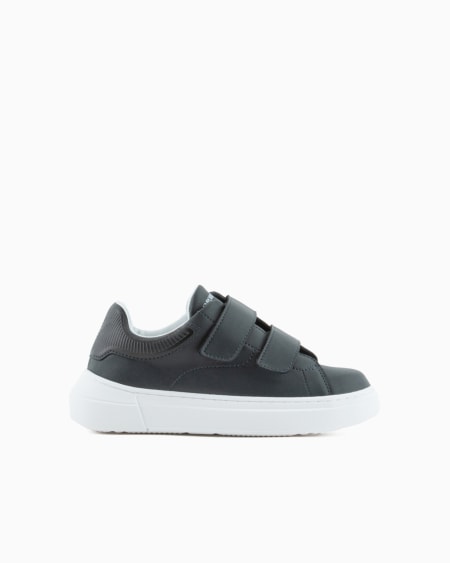 Armani Deportivas de piel con velcro