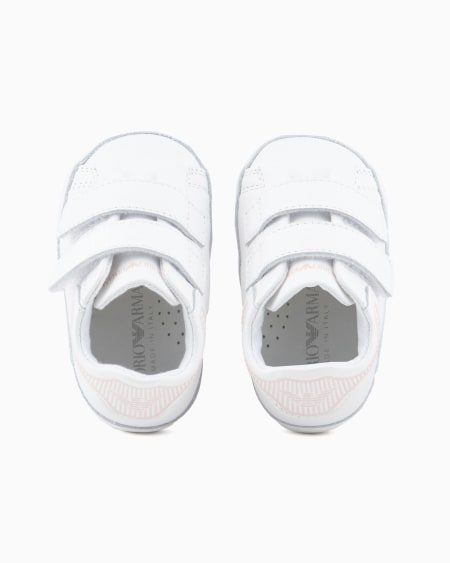 Armani Deportivas de napa con velcro Oferta exclusiva