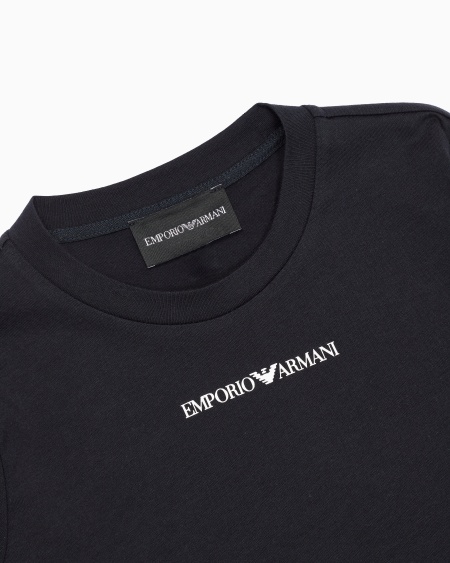Armani Jersey de punto con logotipo Outlet online