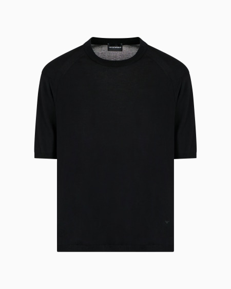 Armani Jersey en punto jersey de mezcla de lyocell ASV Liquidación