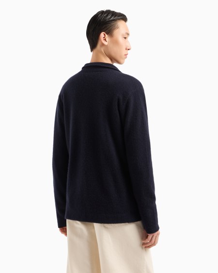 Armani Chaqueta de punto jersey de cachemir puro Icon Mejor oferta