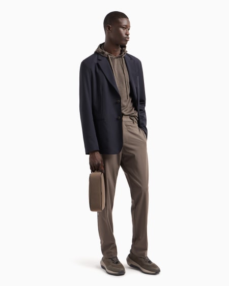 Armani Pantalones de nailon elástico Travel Essential Últimos 3 días