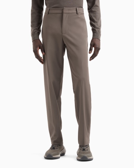 Armani Pantalones de nailon elástico Travel Essential Últimos 3 días