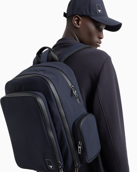 Armani Gorra de béisbol de nailon Travel Essential ÚLTIMAS EDICIONES