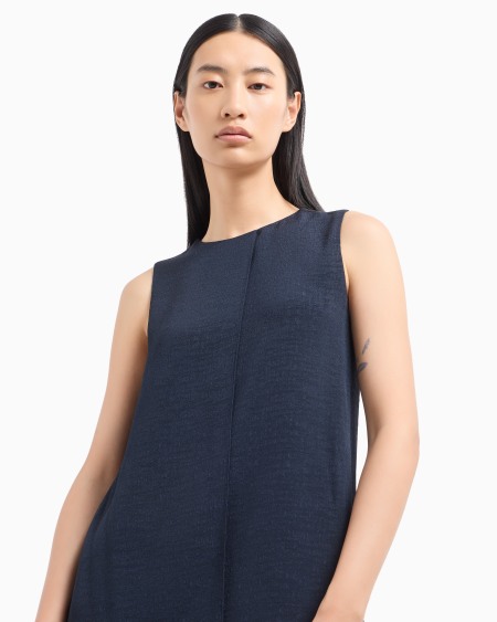 Armani Vestido túnica de tejido texturizado Icon Envío internacional gratuito
