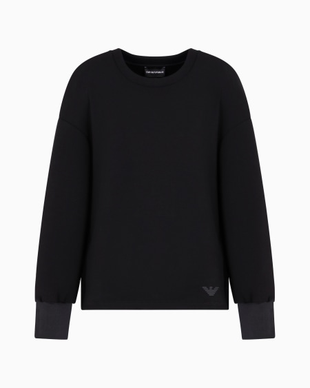 Armani Sudadera de neopreno con cortes laterales