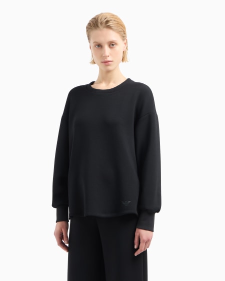 Armani Sudadera de neopreno con cortes laterales Outlet online