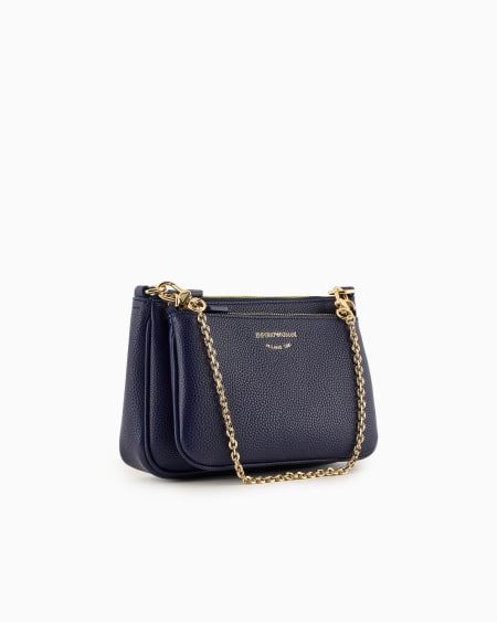 Armani Minibolso doble con bandolera y estampado de ciervo Descuento