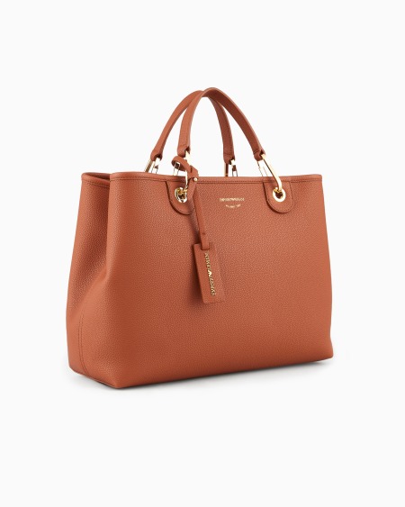 Armani Bolso shopper MyEA mediano con estampado de ciervo Superdescuento