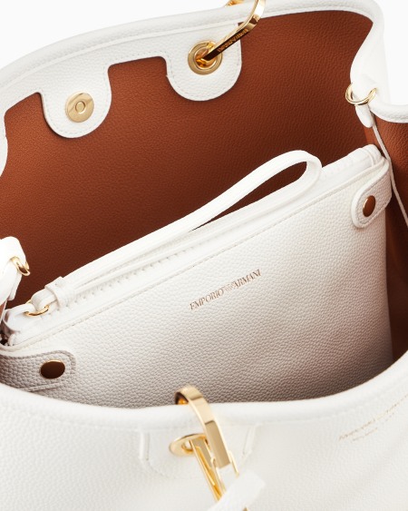 Armani Bolso shopper MyEA mediano con estampado de ciervo Grandes descuentos