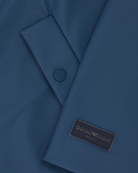 Armani Parka de nailon revestido con capucha Devoluciones gratuitas