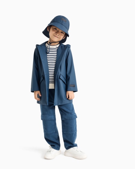 Armani Parka de nailon revestido con capucha Devoluciones gratuitas