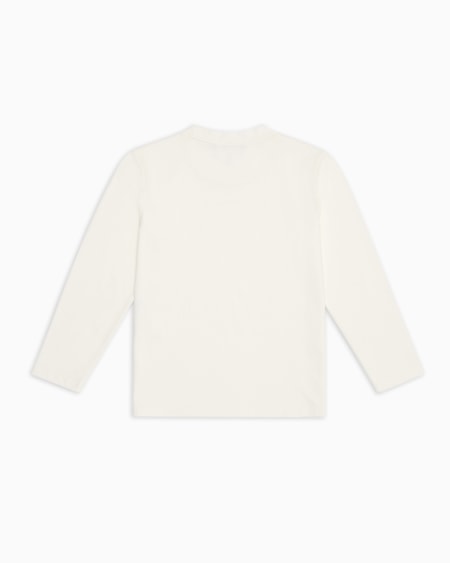 Armani Jersey de punto con logotipo Outlet