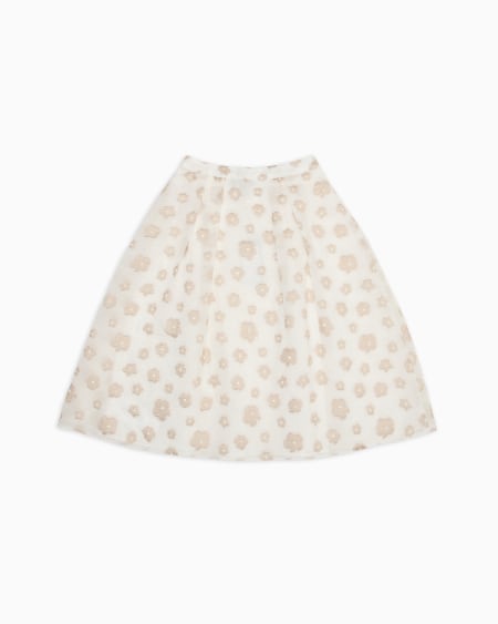 Armani Falda en tejido fil coupé floral Liquidación