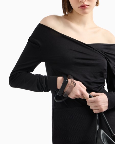 Armani Conjunto de dos pulseras rígidas cuadradas Venta caliente