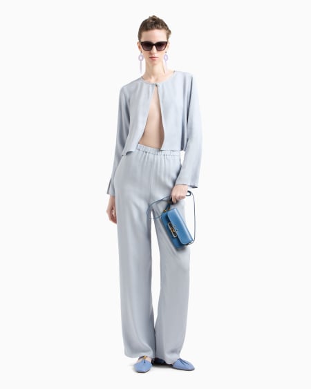 Armani Blusa de viscosa texturizada Los más vendidos