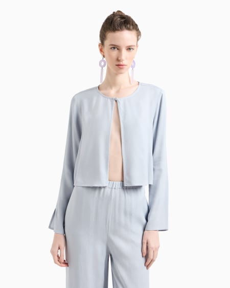 Armani Blusa de viscosa texturizada Los más vendidos