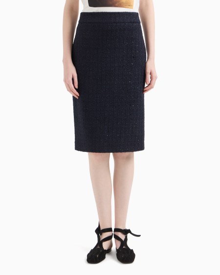 Armani Falda en tweed de lúrex Últimos 3 días