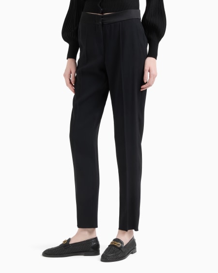 Armani Pantalones de envers satén Solo hoy