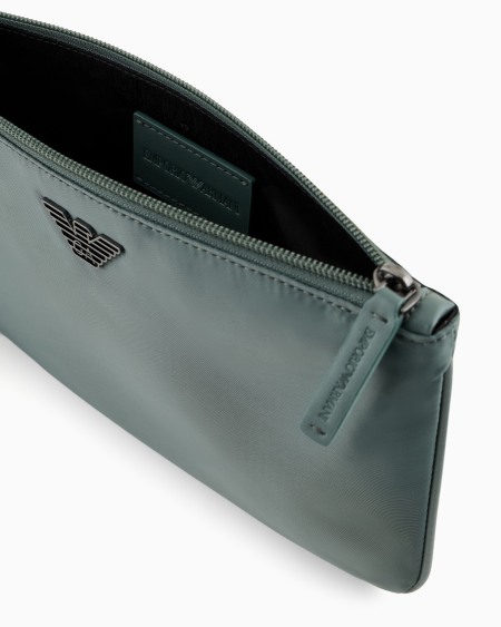 Armani Bolso de mano en nailon reciclado ASV Liquidación