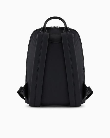 Armani Mochila de nailon reciclado ASV Tienda de fábrica