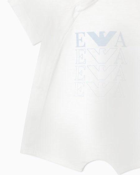 Armani Barboteuse en jersey avec logo En línea
