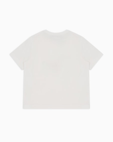 Armani Camiseta de punto de mezcla de lyocell con estampado de serpiente ASV Tienda
