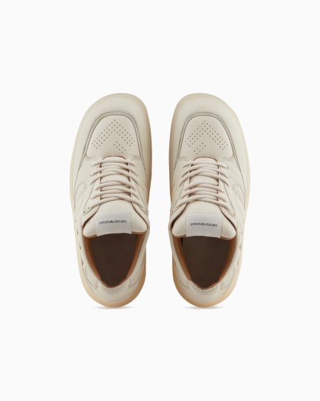 Armani Deportivas con detalles de napa acolchada Solo hoy