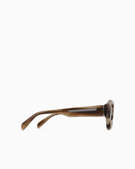 Armani Gafas de sol de forma irregular para hombre Superdescuento