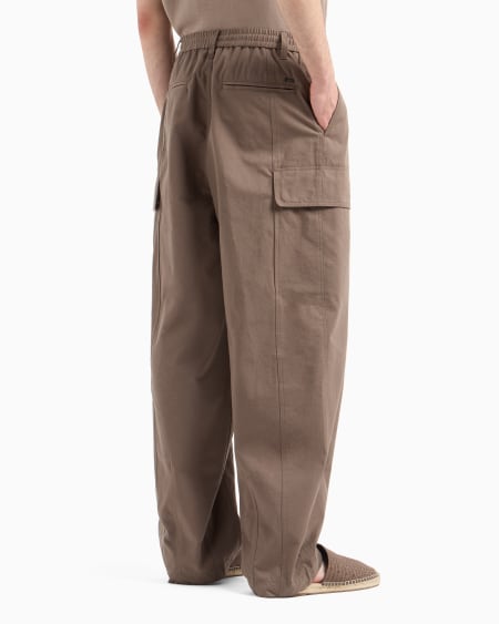 Armani Pantalones cargo de algodón Ahorra y exporta