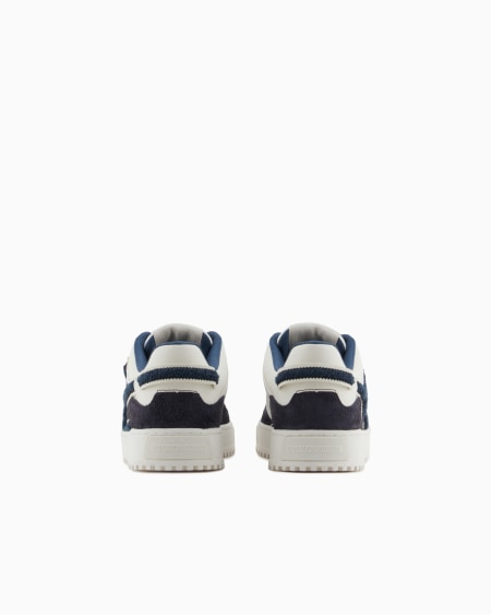 Armani Deportivas de nailon y ante con maxilogotipo en contraste Devoluciones gratuitas